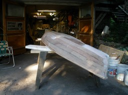Canoe in progress 3r